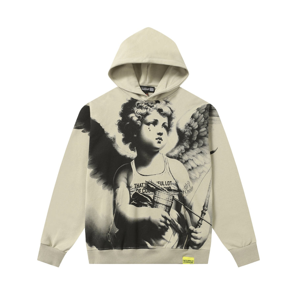 THAT'S A AWFUL LOT OF COUGH SYRUP Angel Graphic Hoodie ¡ª front