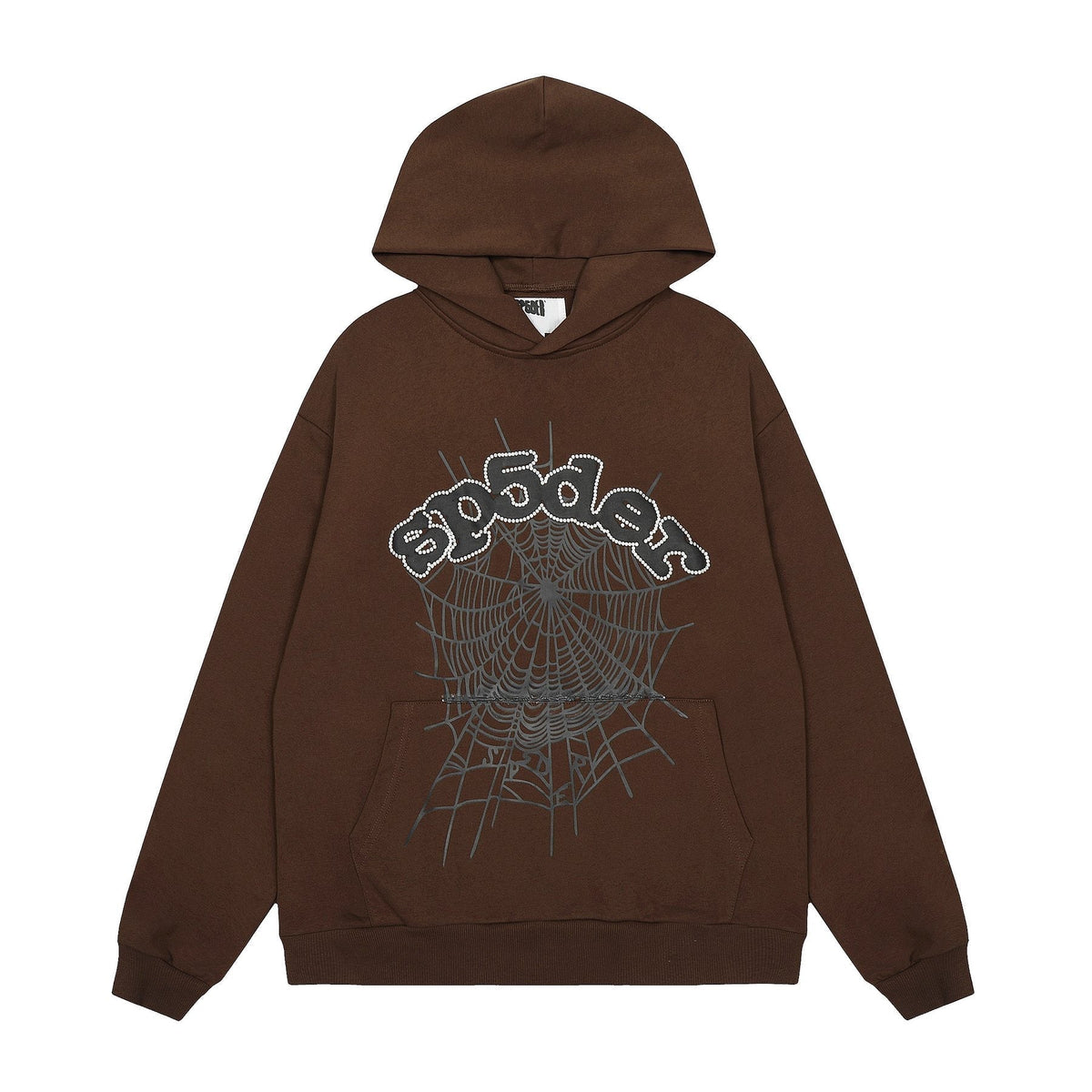 Sp5der Spiderweb Graphic Pullover Hoodie ¡ª hero