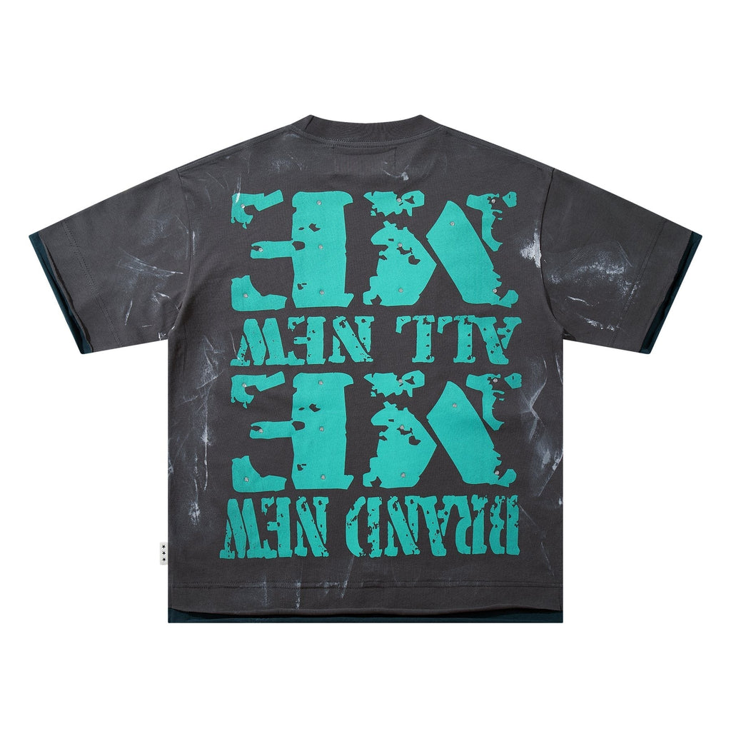 BKYS Revival Seated Figure Graphic T-Shirt ¡ª back