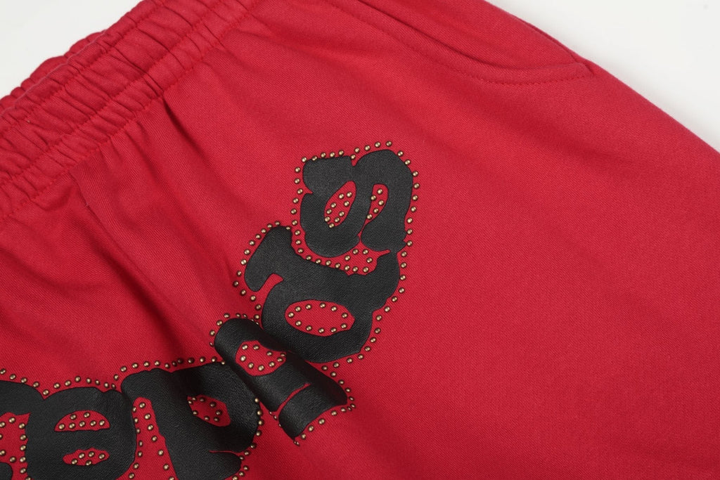 Sp5der Spiderweb Graphic Hoodie & Jogger Matching Set ¡ª detail
