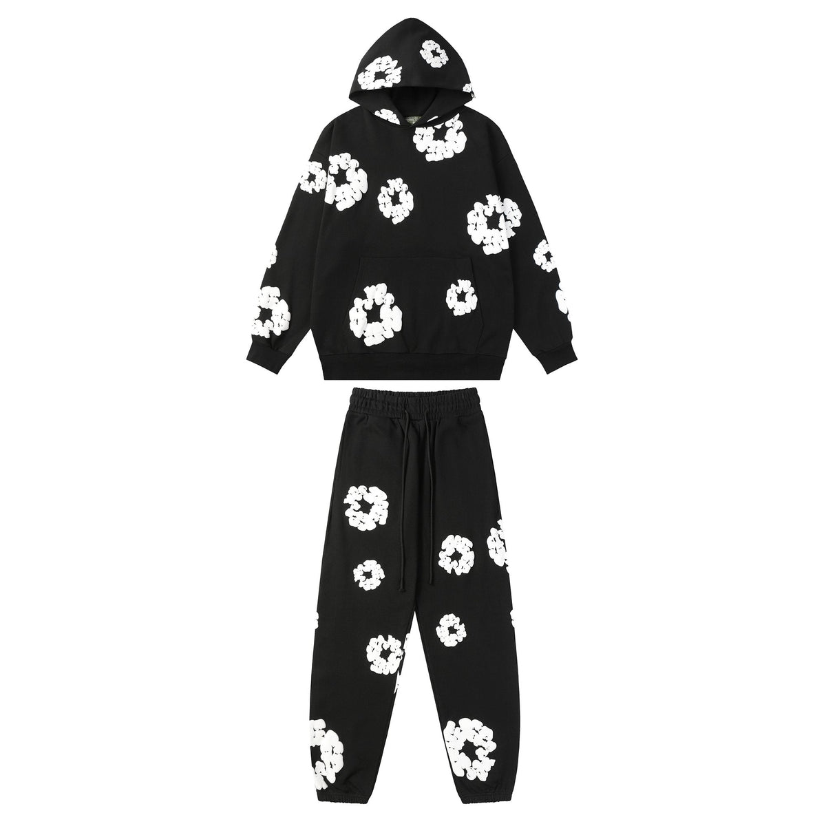 DENIM TEARS Floral Graphic Hoodie & Sweatpants Set ¡ª hero