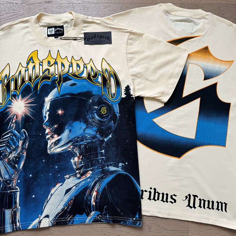 Godspeed Robot Graphic T-Shirt ¡ª context