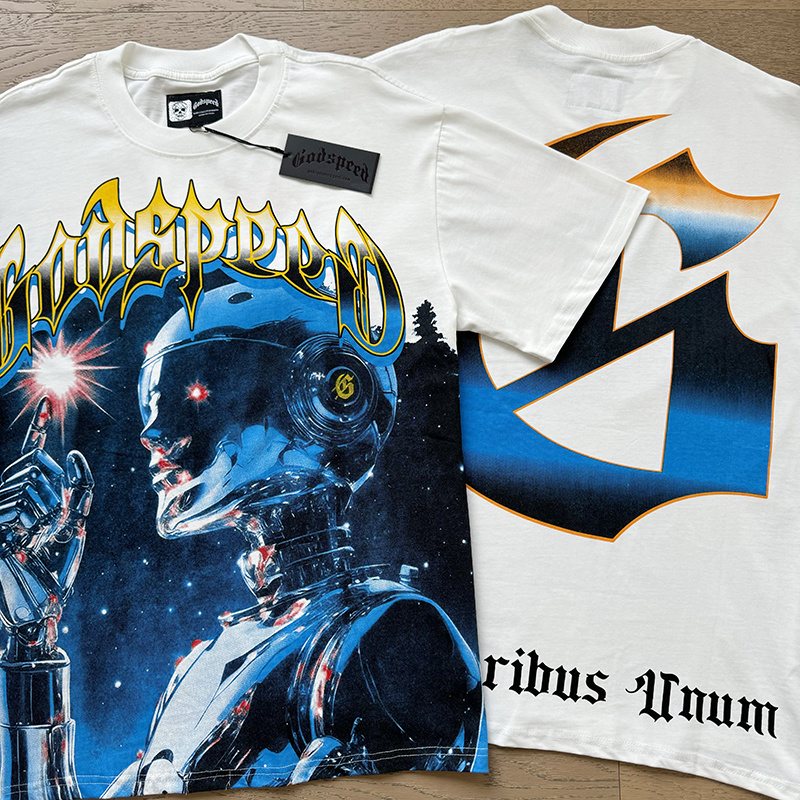 Godspeed Robot Graphic T-Shirt ¡ª context