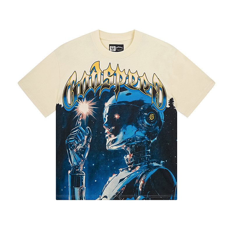 Godspeed Robot Graphic T-Shirt ¡ª front