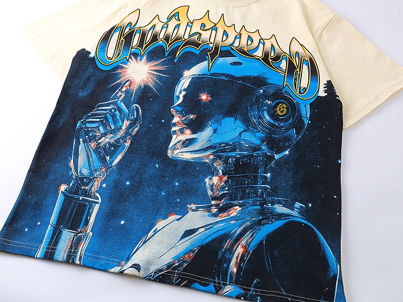 Godspeed Robot Graphic T-Shirt ¡ª detail