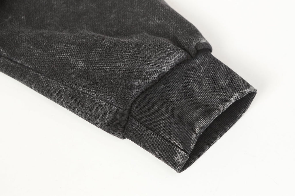 Godspeed Jet Ski Graphic Acid-Wash Hoodie ¡ª detail
