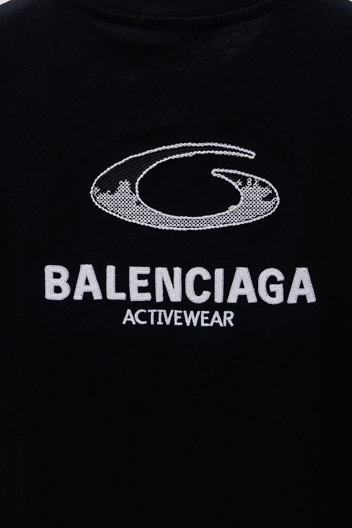 Balenciaga Activewear Graphic T-Shirt ¡ª detail