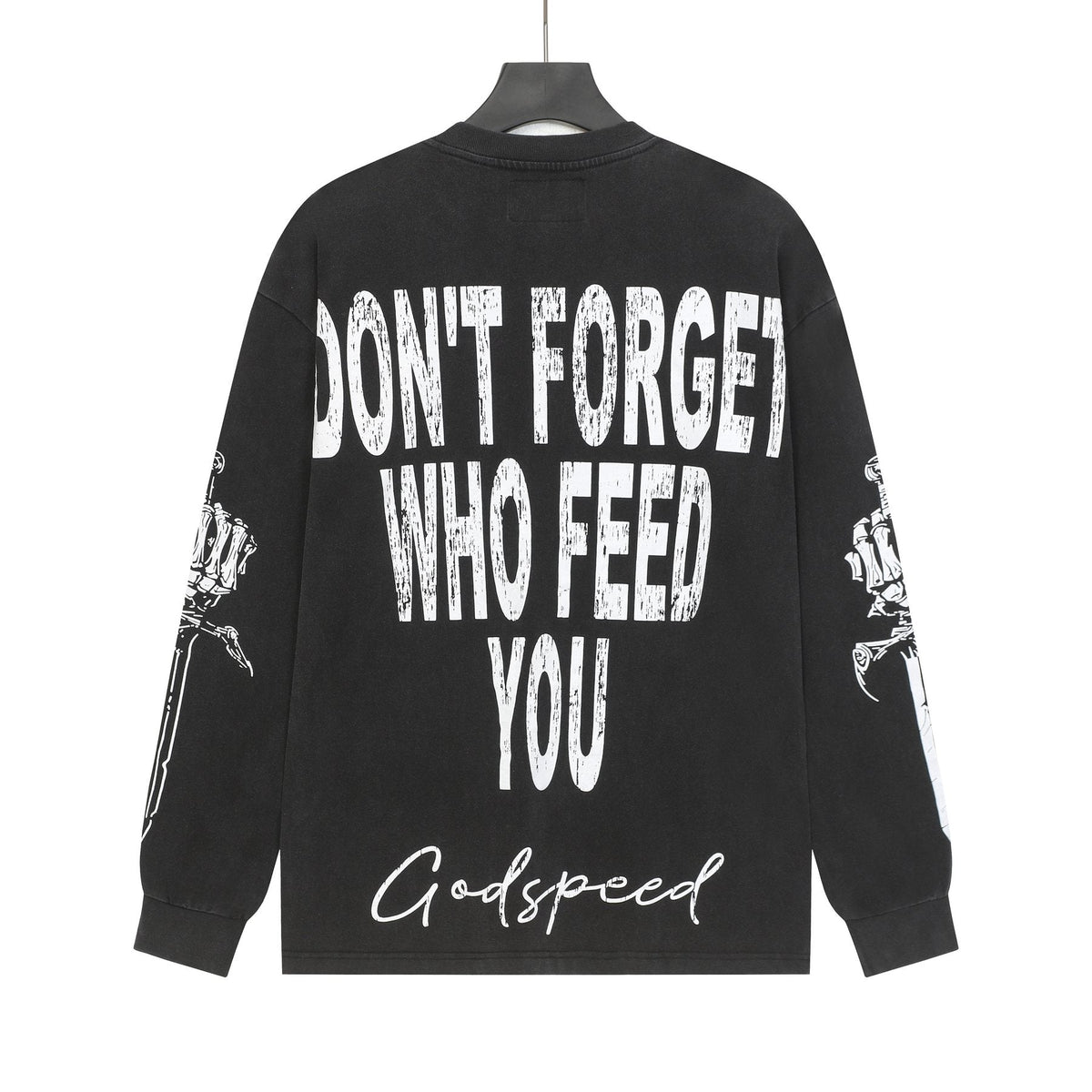 Godspeed Dog Moon Graphic Long-Sleeve T-Shirt ¡ª back