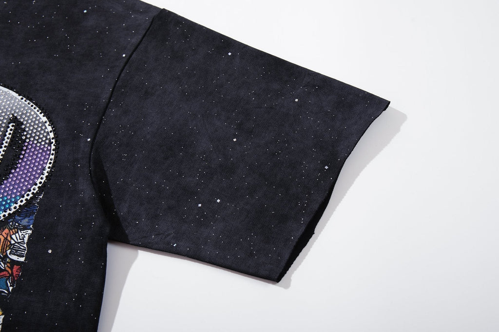 BKYS Revival Gassed Rhinestone Graphic T-Shirt ¡ª detail