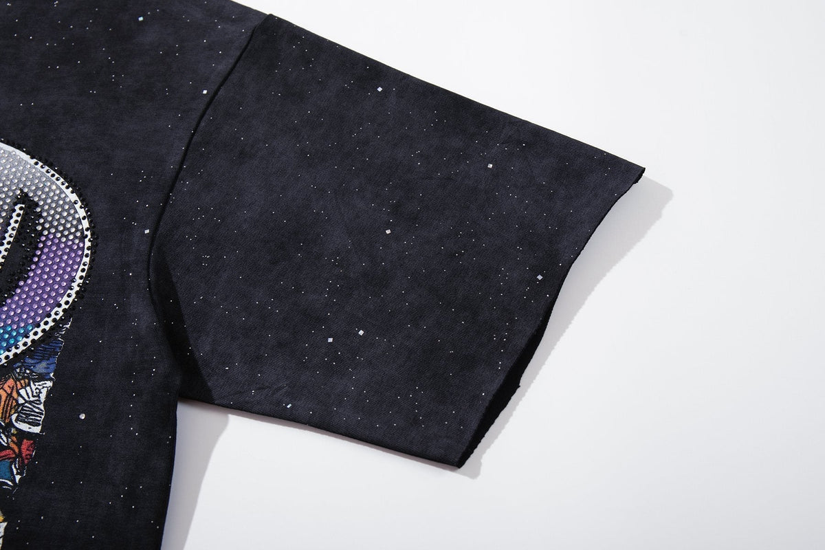 BKYS Revival Gassed Rhinestone Graphic T-Shirt ¡ª detail