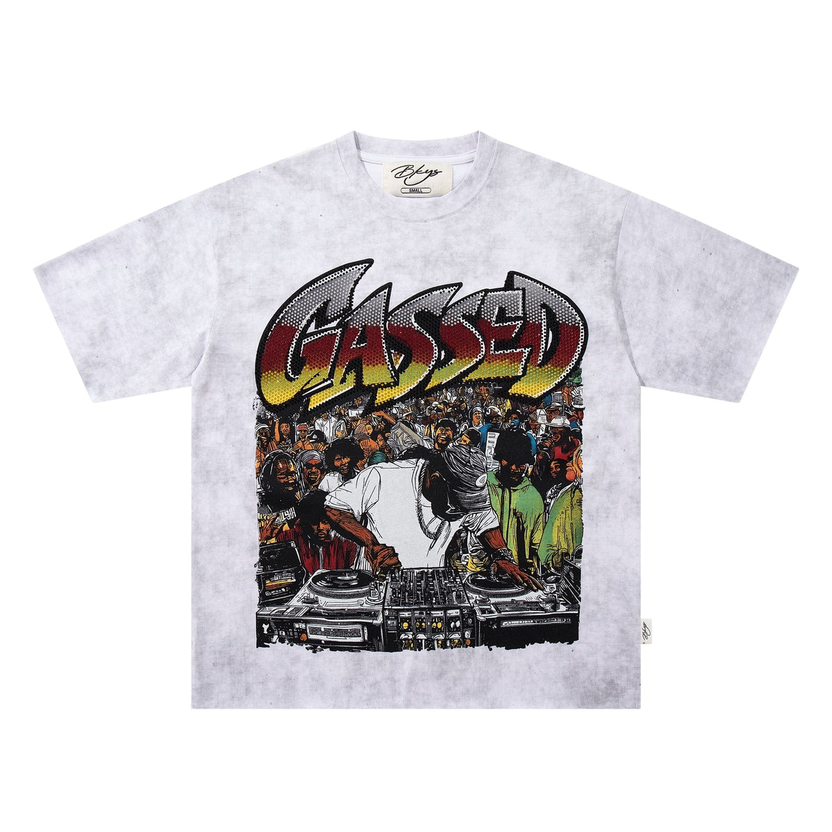 BKYS Revival Gassed Rhinestone Graphic T-Shirt ¡ª hero