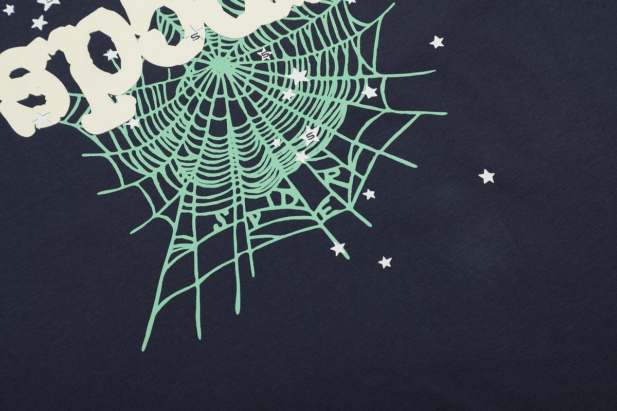 Sp5der I Love Heart Web Graphic T-Shirt ¡ª detail
