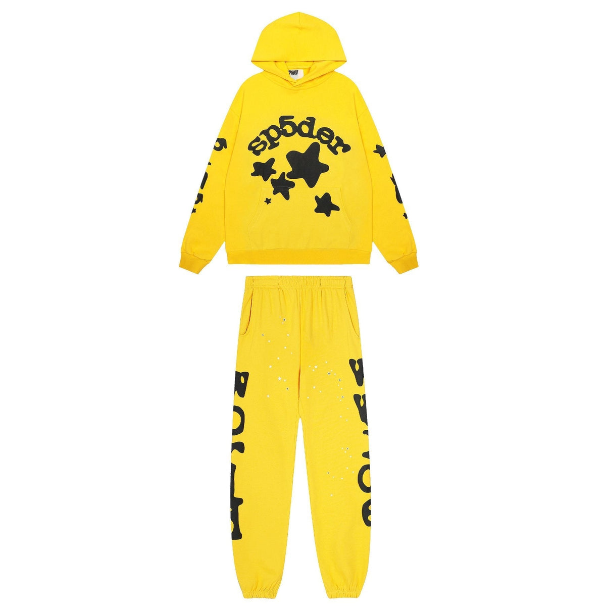 Sp5der Star Graphic Hoodie & Jogger Matching Set ¡ª hero