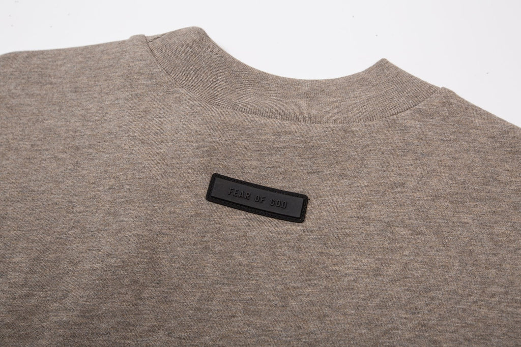 Fear of God Essentials Rectangular Patch Oversized T-Shirt ¡ª detail