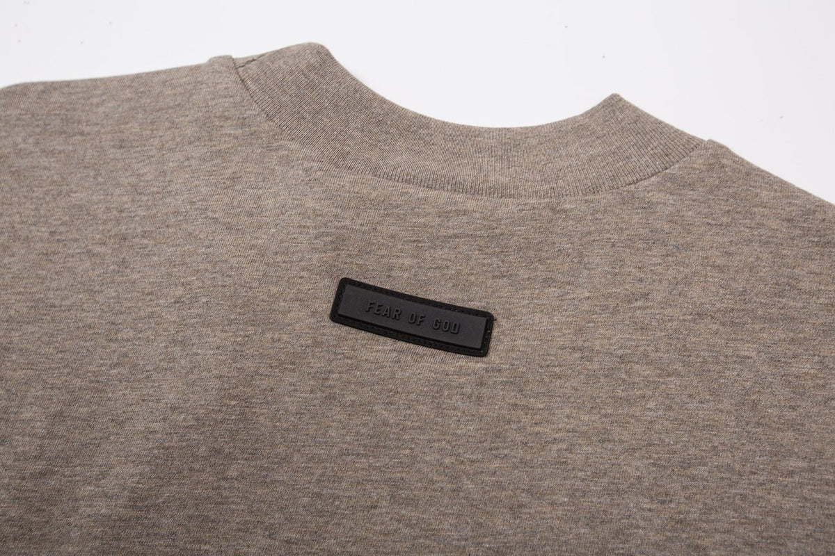 Fear of God Essentials Rectangular Patch Oversized T-Shirt ¡ª detail