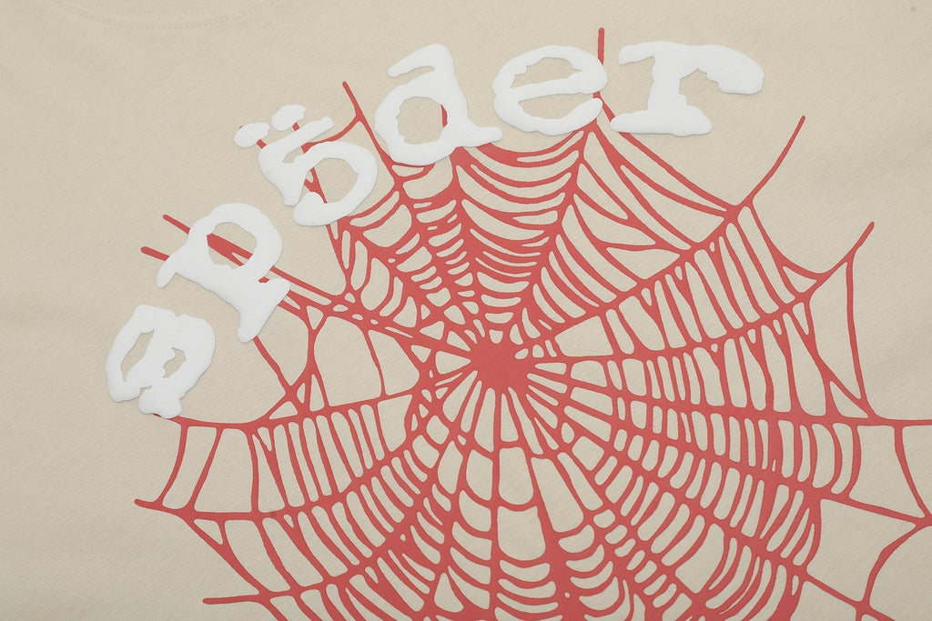 Sp5der Spiderweb Graphic T-Shirt ¡ª detail