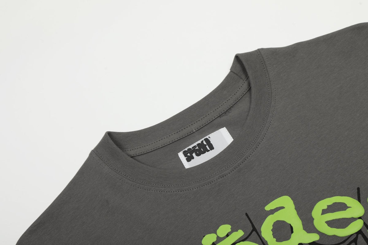 Sp5der Spiderweb Graphic T-Shirt ¡ª detail