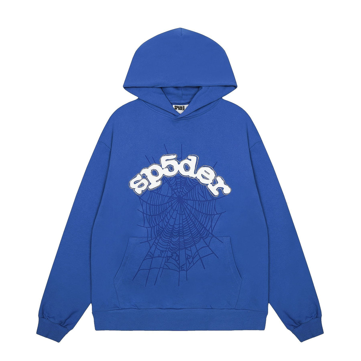 Sp5der Spiderweb Graphic Pullover Hoodie ¡ª front