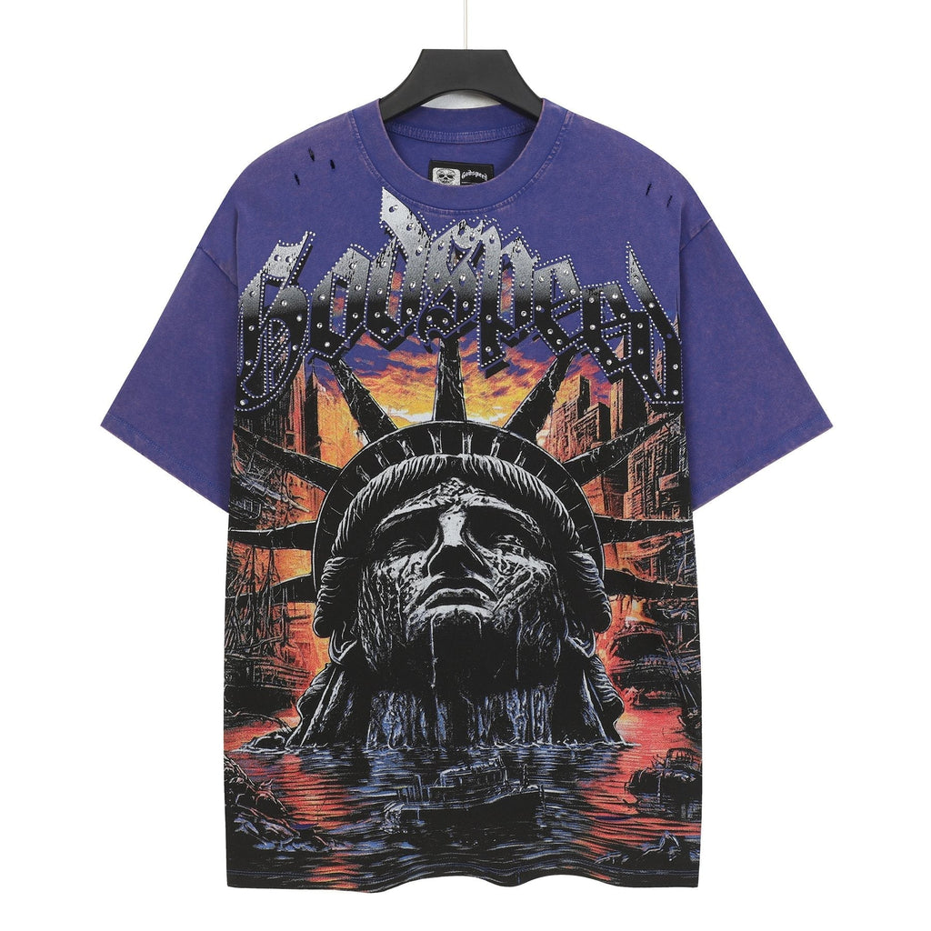 Godspeed Statue of Liberty Graphic T-Shirt ¡ª hero