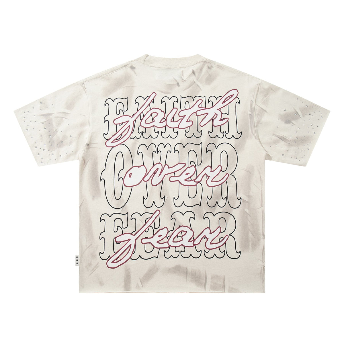 BKYS Revival Rhinestone Portrait Graphic T-Shirt ¡ª back