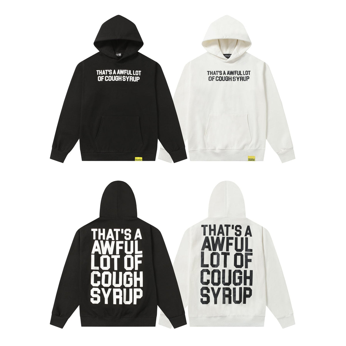 THAT'S A AWFUL LOT OF COUGH SYRUP Angel Tears Graphic Hoodie ¡ª comparison