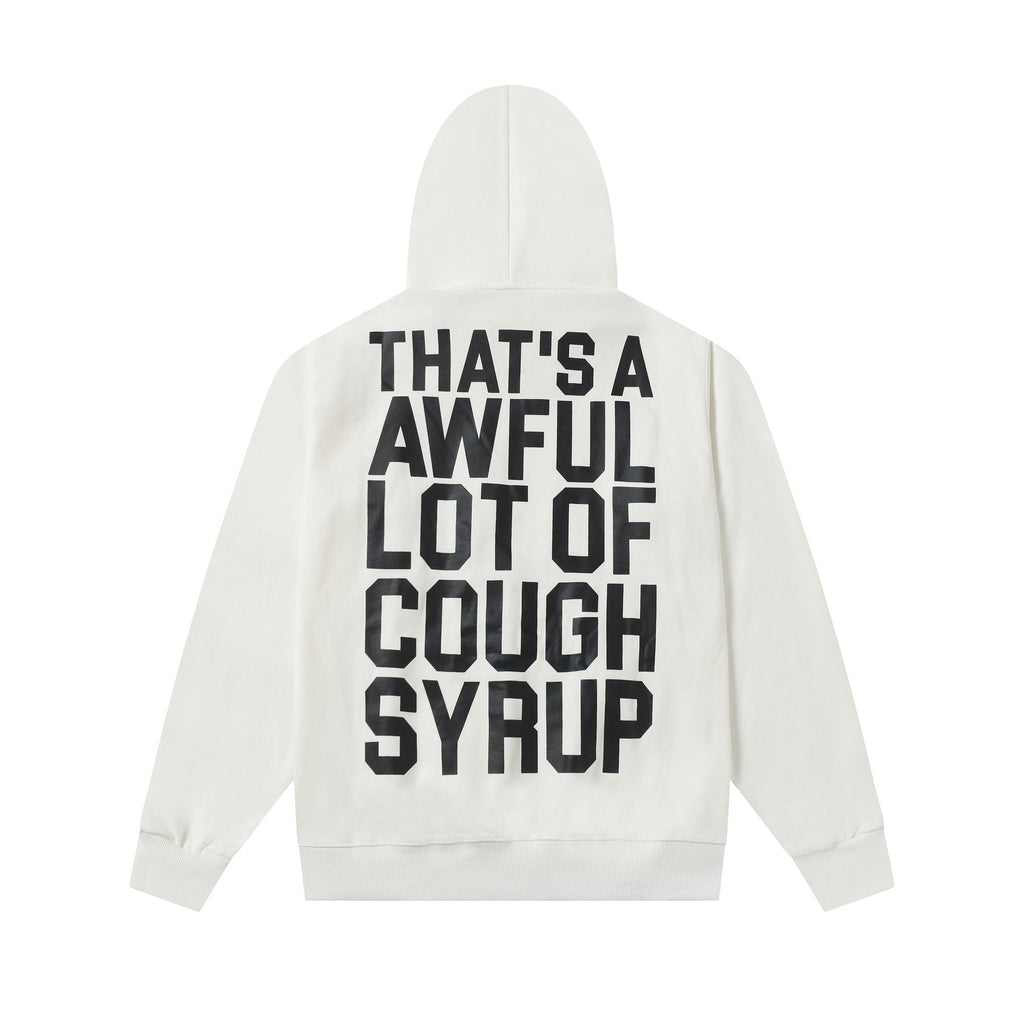 THAT'S A AWFUL LOT OF COUGH SYRUP Angel Tears Graphic Hoodie ¡ª back