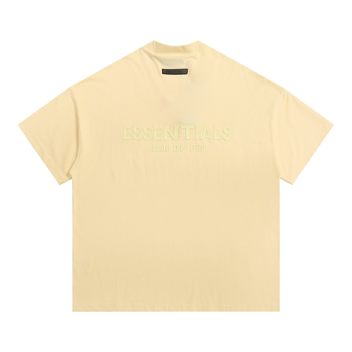 ESSENTIALS V-Notch Back Wordmark T-Shirt ¡ª back