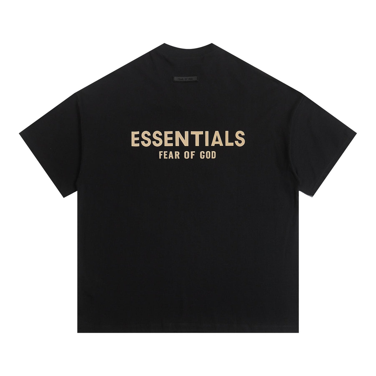 ESSENTIALS V-Notch Back Wordmark T-Shirt ¡ª back