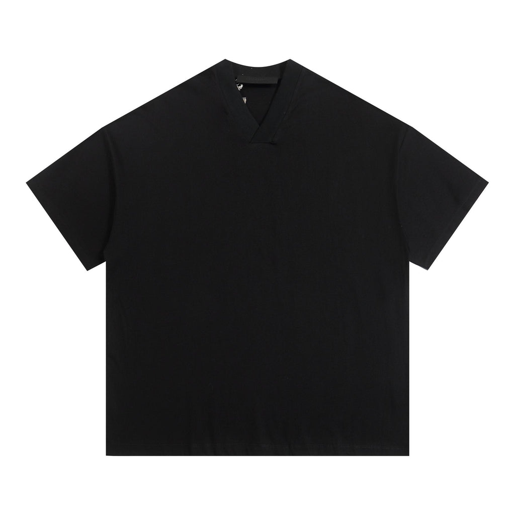 ESSENTIALS V-Notch Back Wordmark T-Shirt ¡ª front