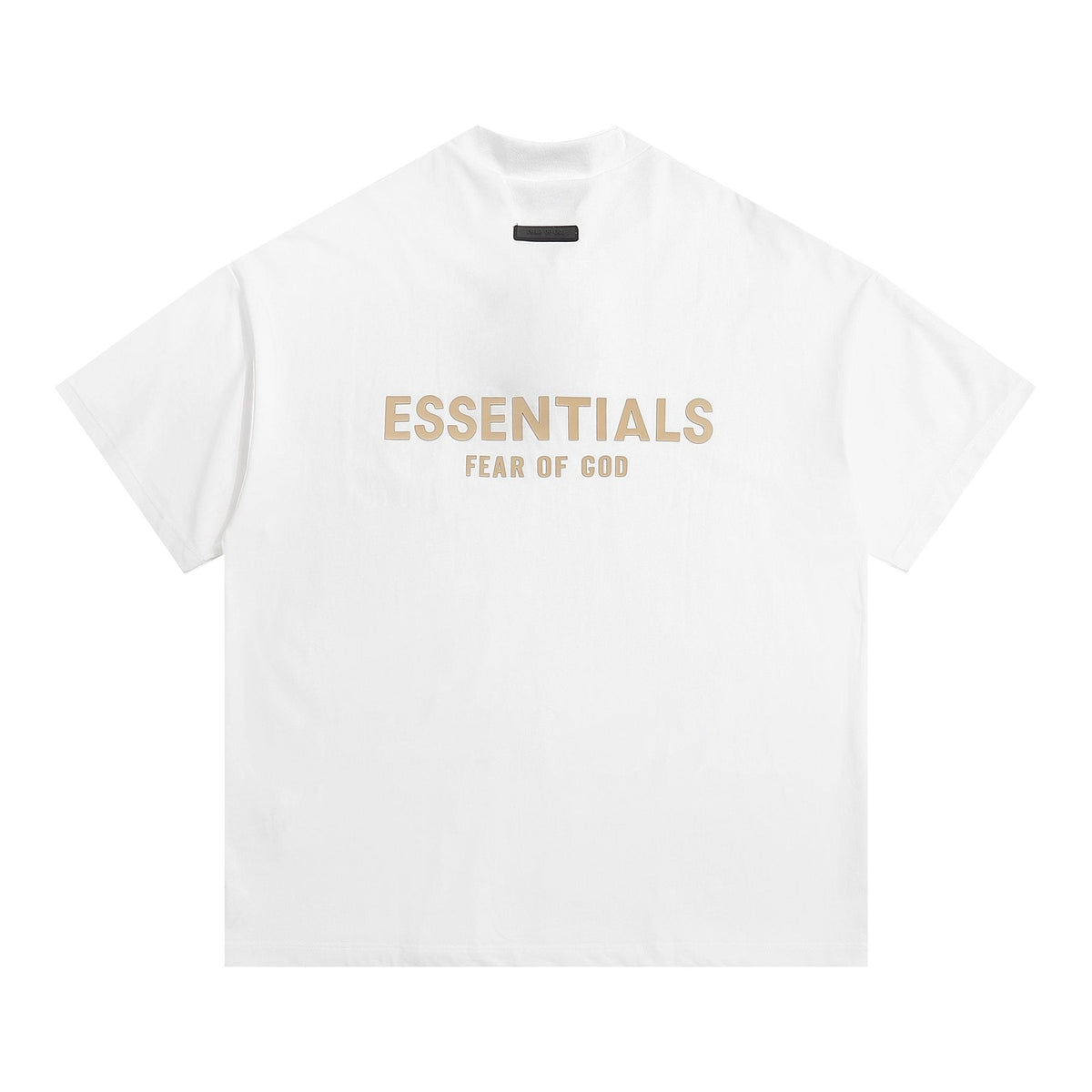 ESSENTIALS V-Notch Back Wordmark T-Shirt ¡ª back