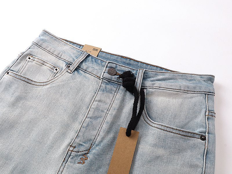 Ksubi Cross Patch Slim Tapered Jeans ¡ª detail