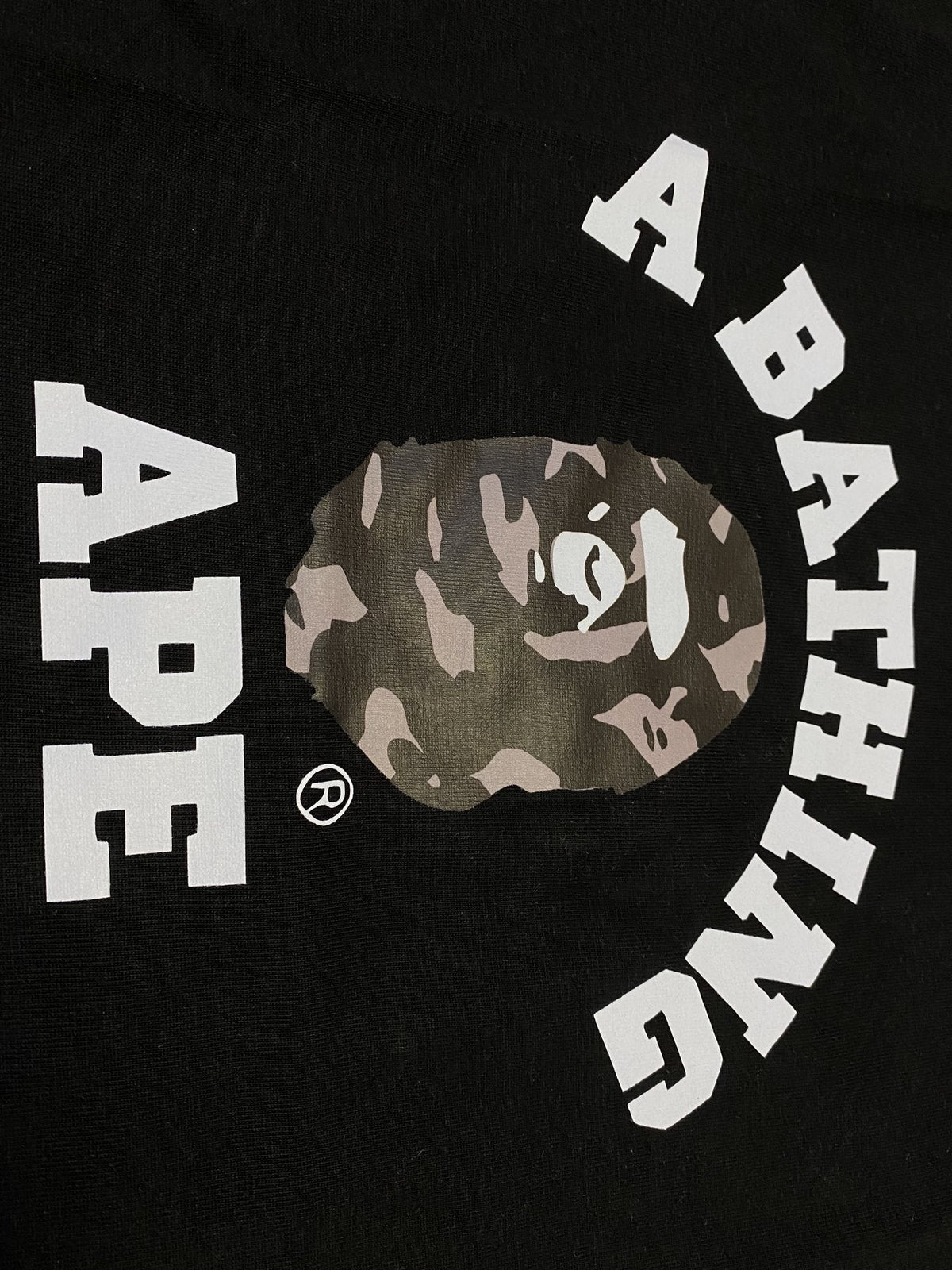 BAPE Ape Head Arch Graphic T-Shirt ¡ª detail