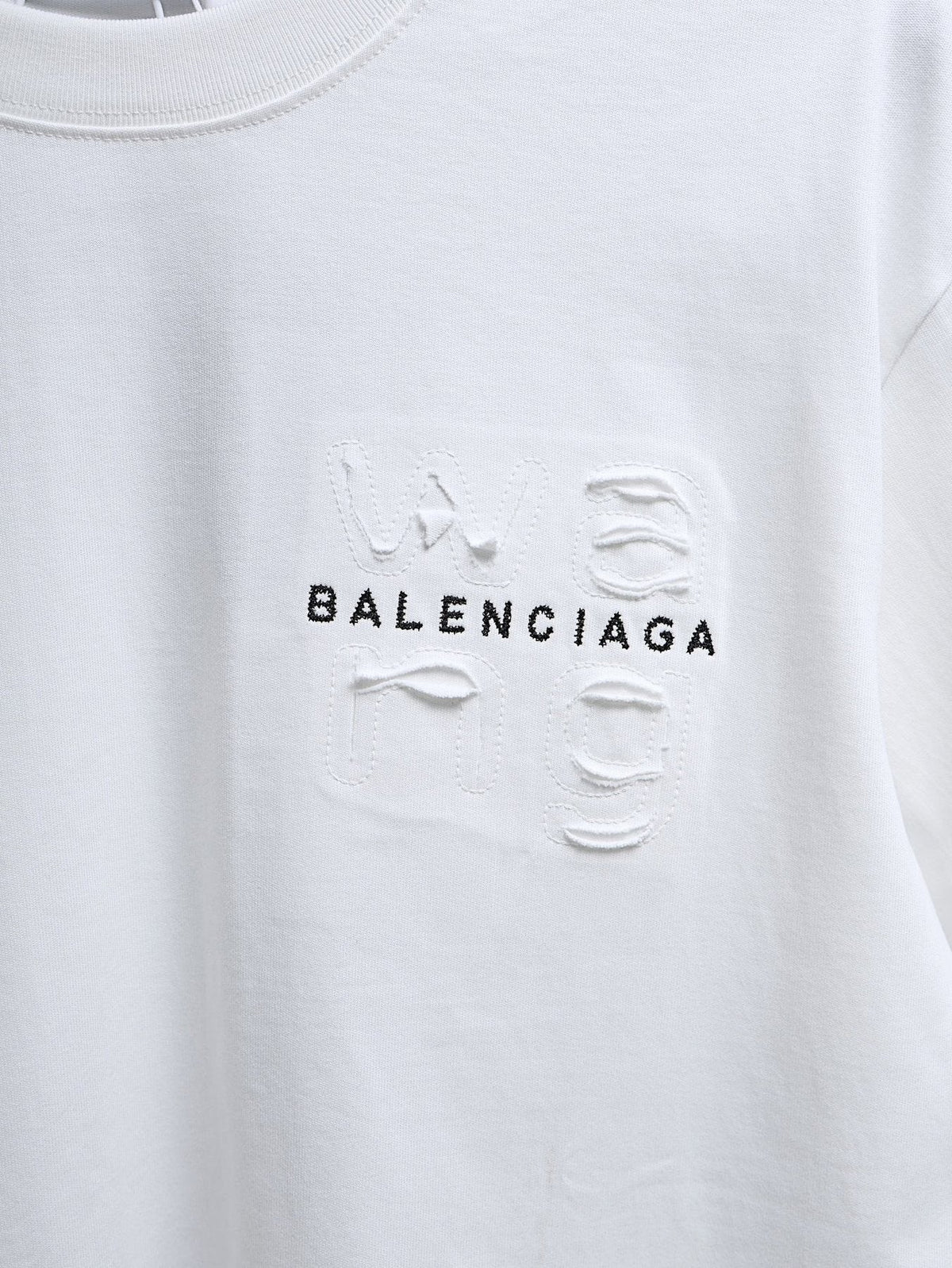 Balenciaga Multi-Logo Back Graphic T-Shirt ¡ª detail
