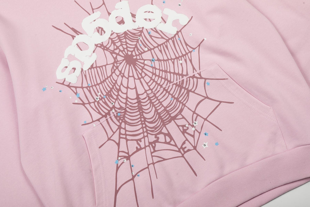 Sp5der Spiderweb Graphic Hoodie ¡ª detail