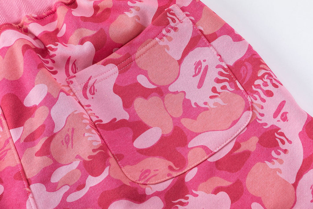 BAPE Camouflage Ape-Head Graphic Shorts ¡ª detail