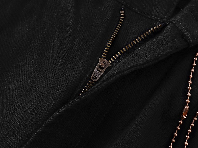 VALABASAS Rhinestone Triangle Jeans ¡ª detail