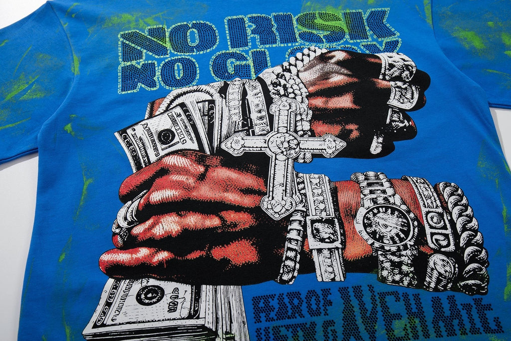 BKYS Revival No Risk No Glory Graphic T-Shirt ¡ª detail