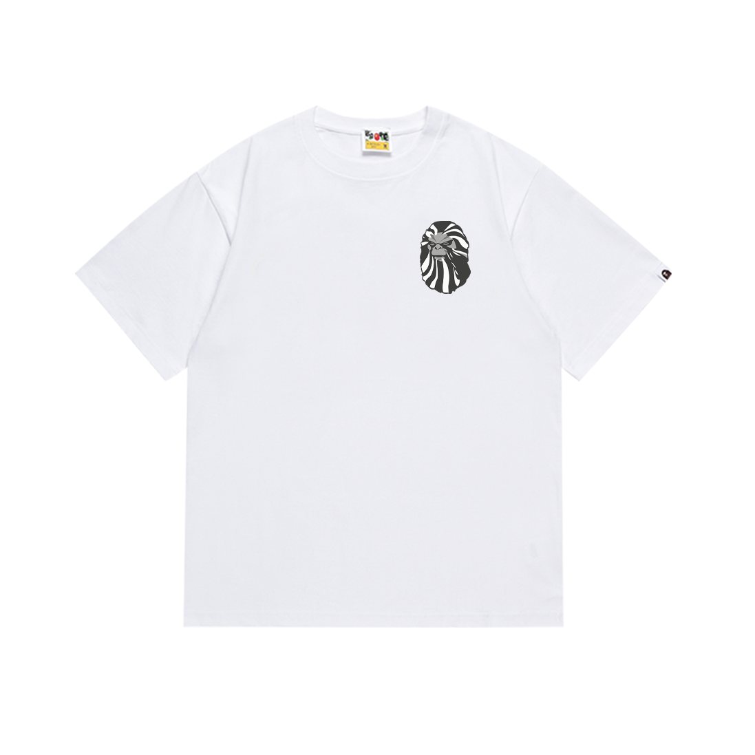 BAPE Animal-Head Back Graphic T-Shirt ¡ª front