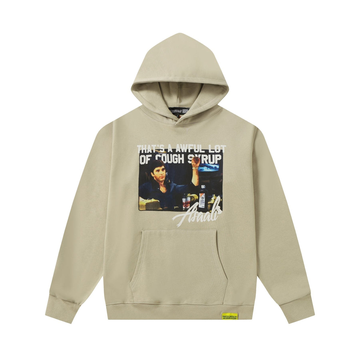 THAT'S A AWFUL LOT OF COUGH SYRUP Photo Graphic Pullover Hoodie ¡ª front