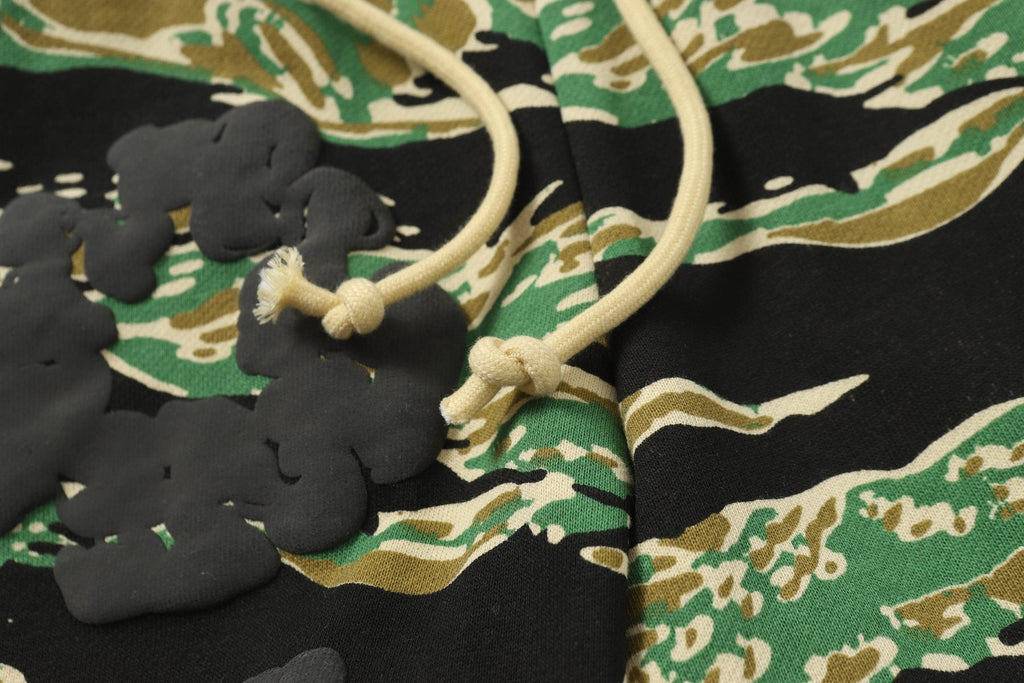 DENIM TEARS Cotton Flower Camo Short-Sleeve Set ¡ª detail