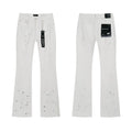 Purple Brand Paint-Splatter Denim Jeans ¡ª hero