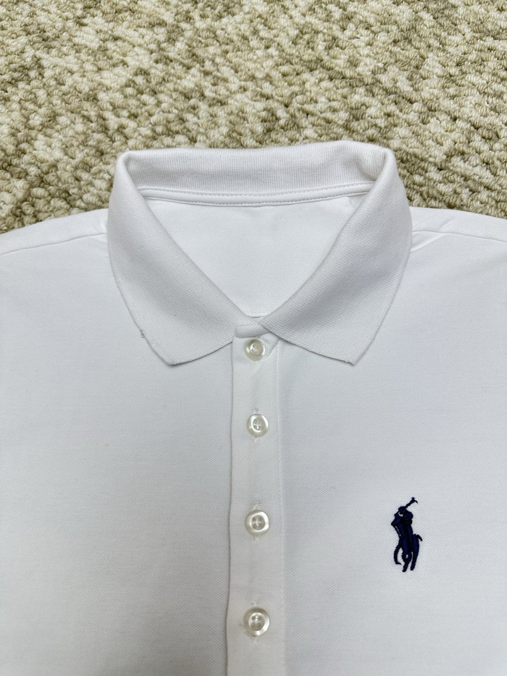 Test2-Ralph Lauren White Tie-Waist Polo Dress ¡ª detail