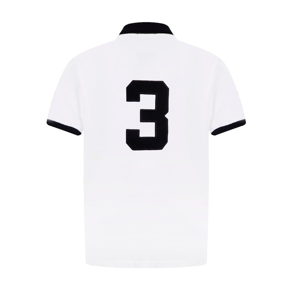 Test2-Ralph Lauren Los Angeles Contrast-Trim Polo Shirt ¡ª back
