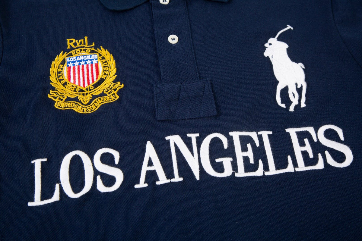 Test2-Ralph Lauren Los Angeles Graphic Polo Shirt ¡ª detail