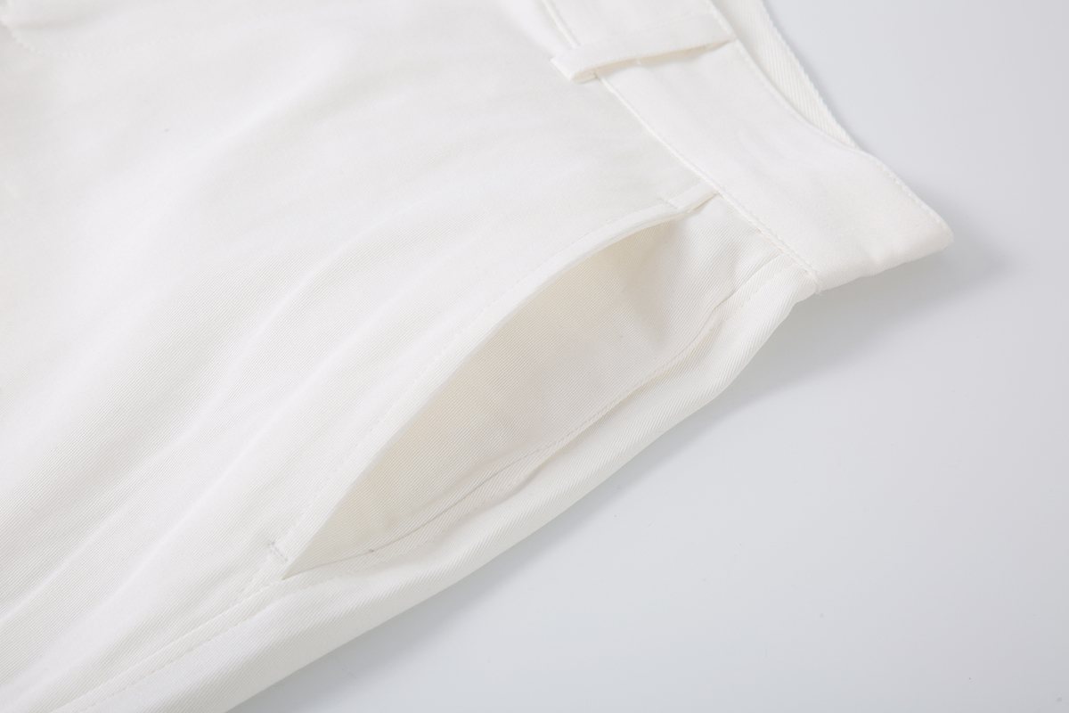 Test2-Ralph Lauren Women's Cotton A-Line Tailored Shorts ¡ª fabric