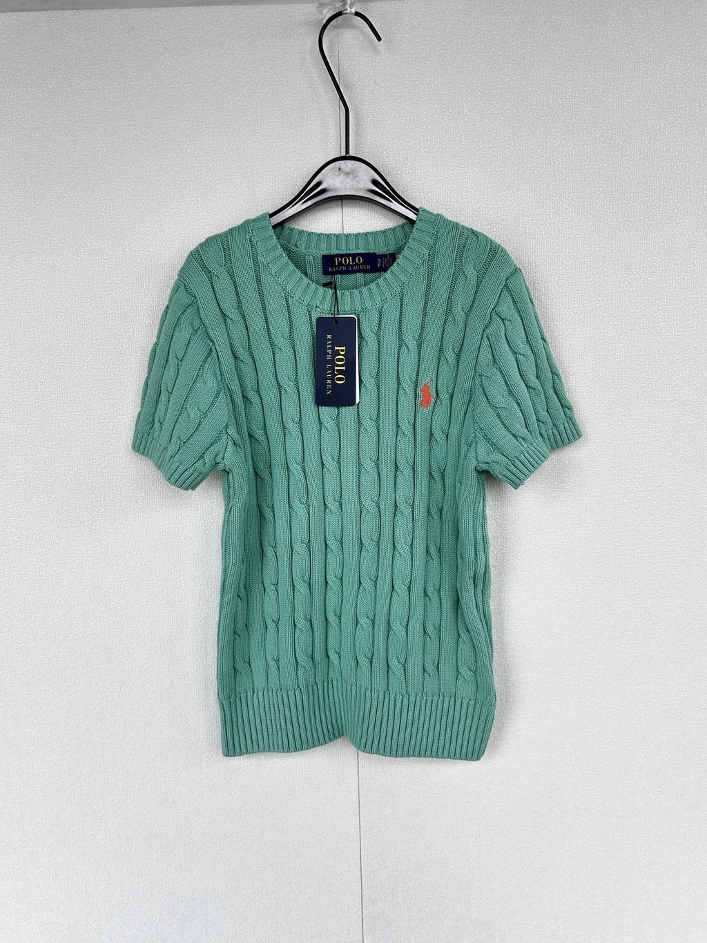 Test2-Ralph Lauren Women's Cable-Knit Short-Sleeve Top ¡ª hero
