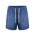 Test2-Ralph Lauren Washed Blue Drawstring Denim Shorts ¡ª hero