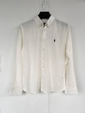 Test2-Ralph Lauren Ivory White Linen Long-Sleeve Shirt ¡ª hero