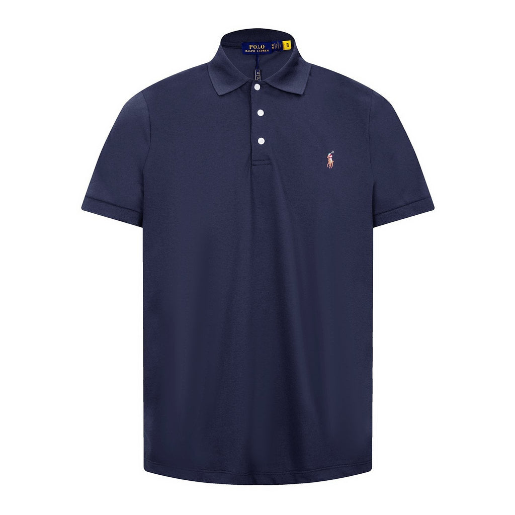 Test2-Ralph Lauren Three-Button Short-Sleeve Polo Shirt ¡ª back
