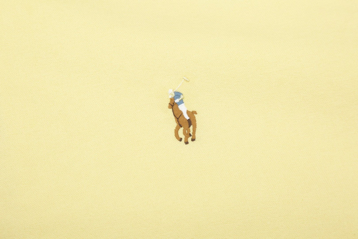 Test2-Ralph Lauren Cotton Oxford Short-Sleeve Button-Down Shirt ¡ª detail